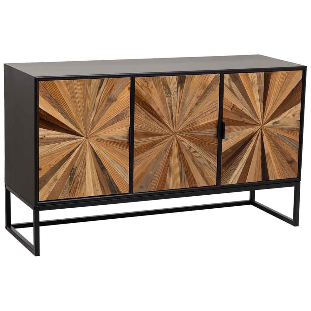 Buffet WANDERLUST DECO en bois marron 120 cm peu profond