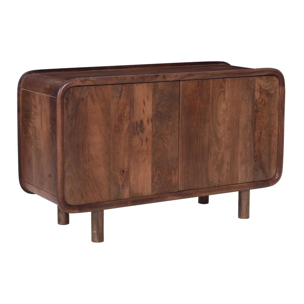Buffet bahut NORDLYS en manguier massif 110 cm avec 2 portes