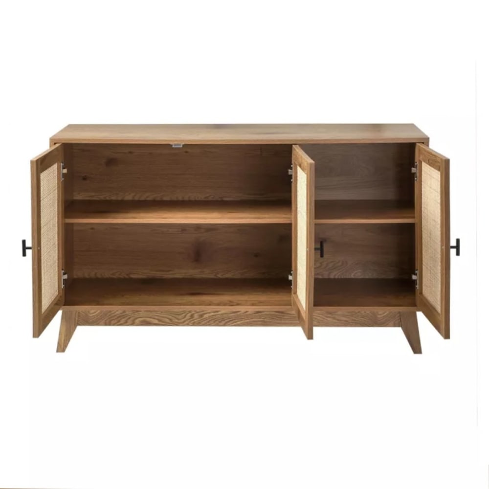 Buffet ALIA portes ouvertes sur ses deux niches