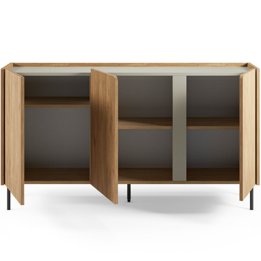Buffet INGO portes ouvertes sur ses trois volumes