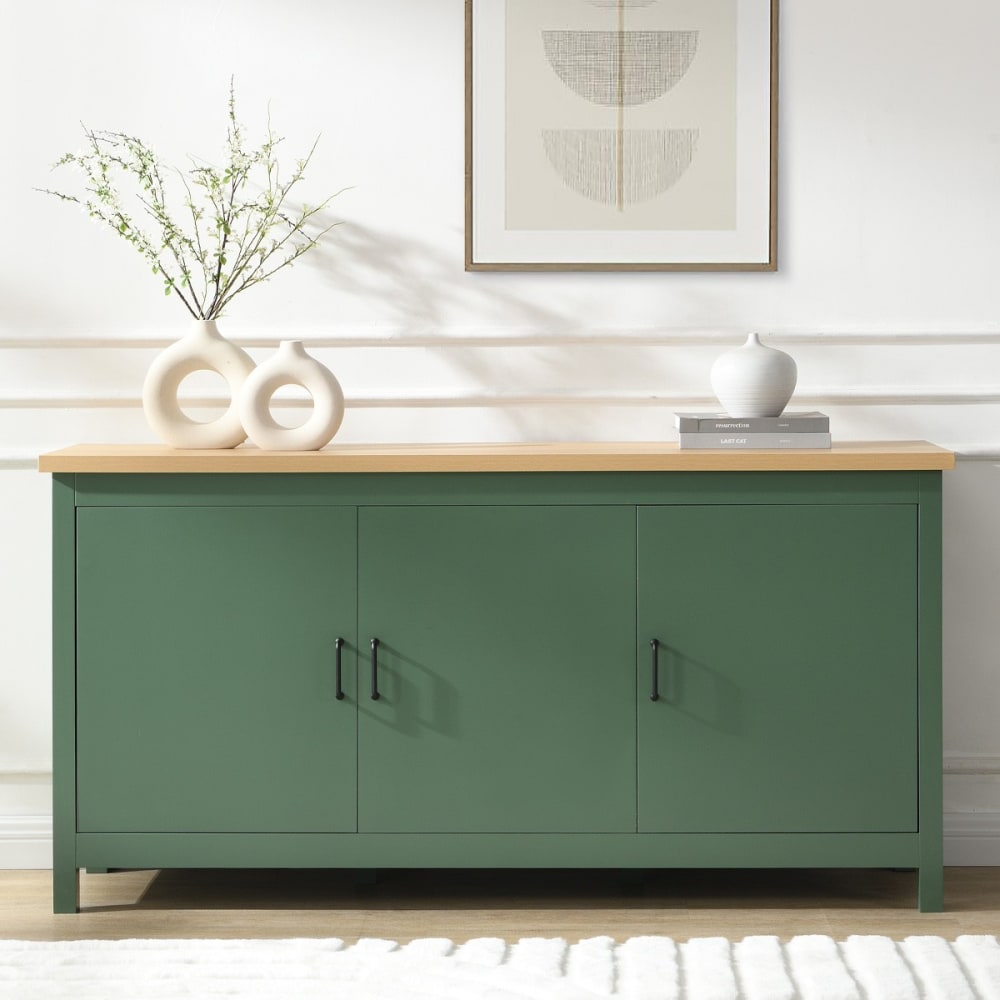 Buffet SANA portes ouvertes sur ses tablettes