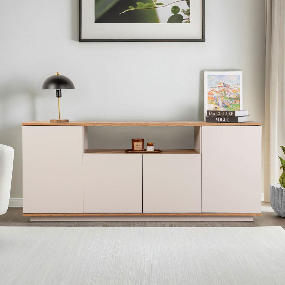 Détail de la niche centrale du buffet FRITZ