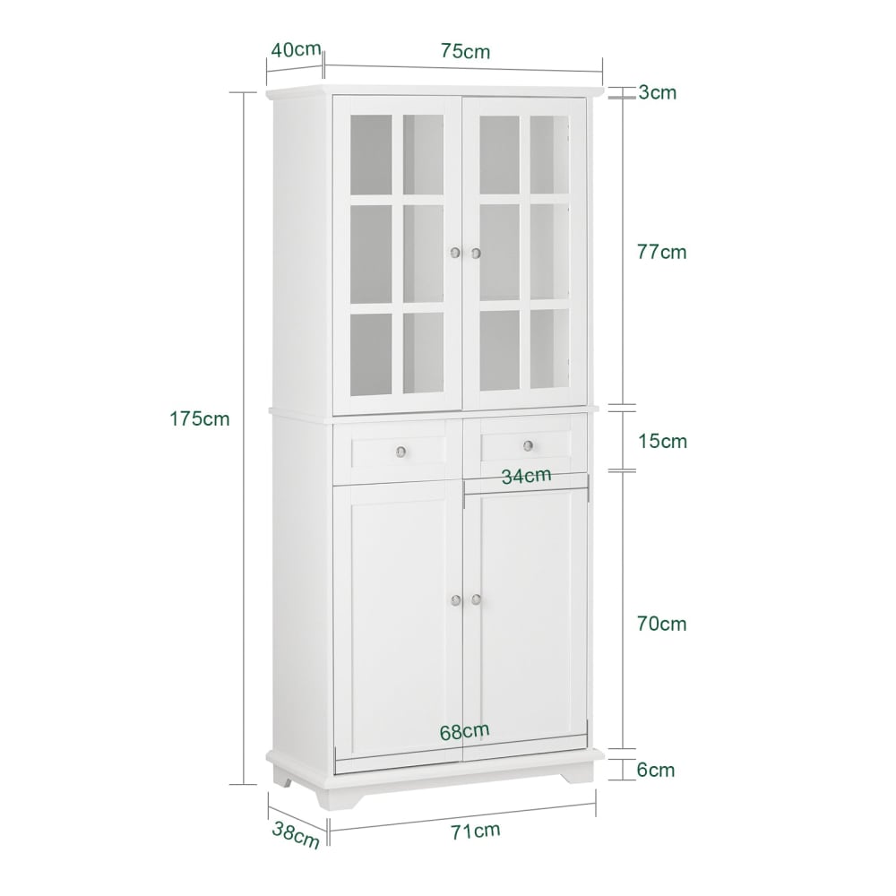 Vaisselier SOBUY portes ouvertes