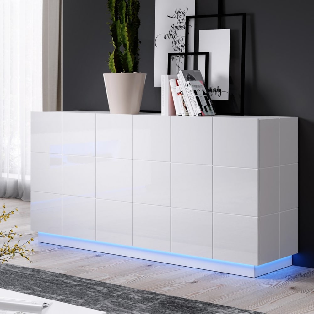 Éclairage LED blanc du buffet FLOW