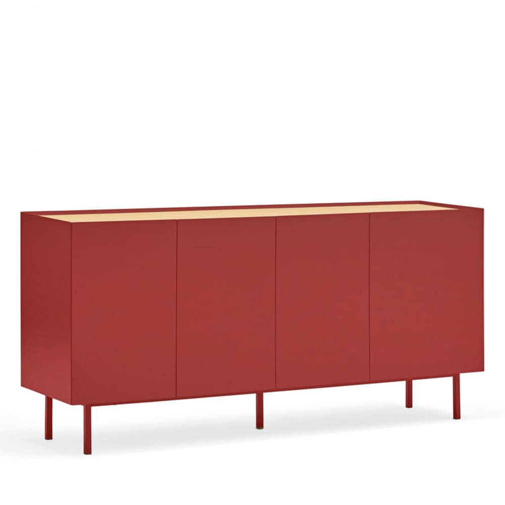 Détail du piètement métal du buffet ARISTA