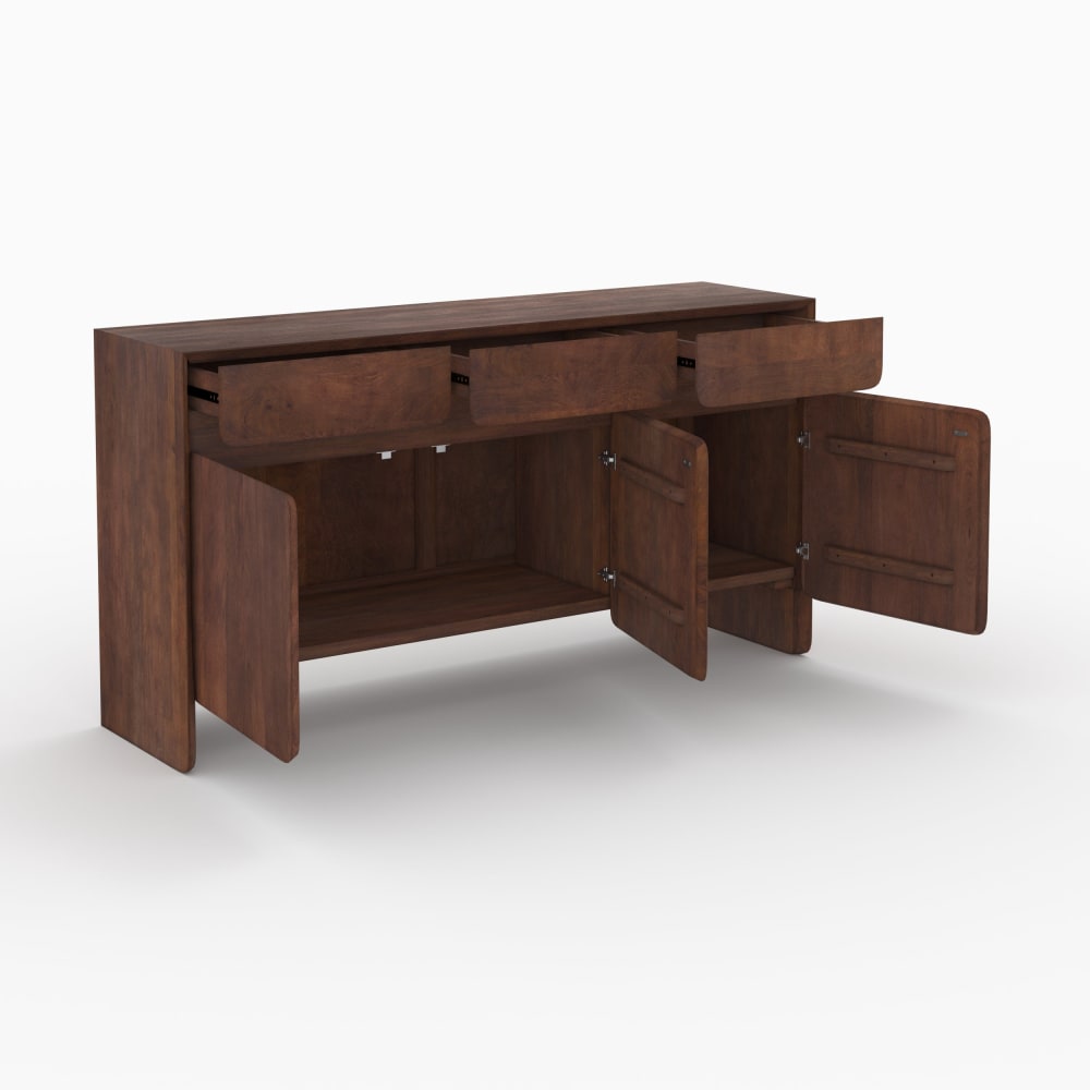 Buffet ACHILLE tiroirs ouverts