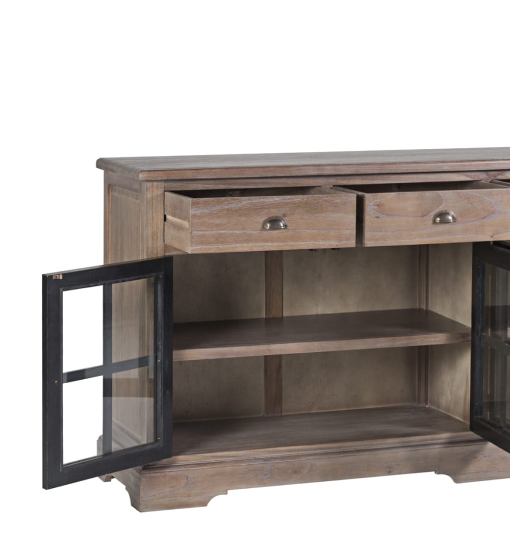 Buffet SIENA bicolore vu de trois quarts