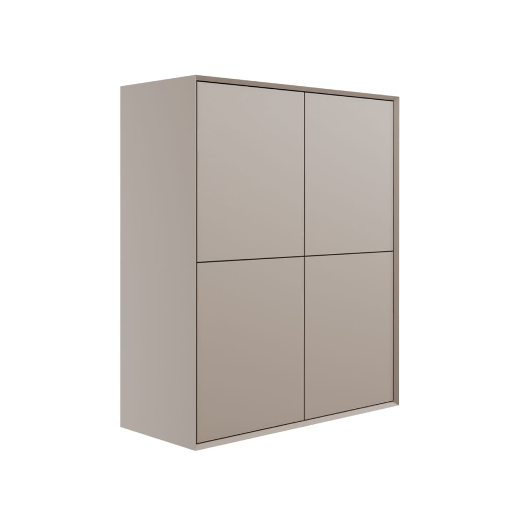 Buffet ORELIA portes ouvertes sur ses tablettes