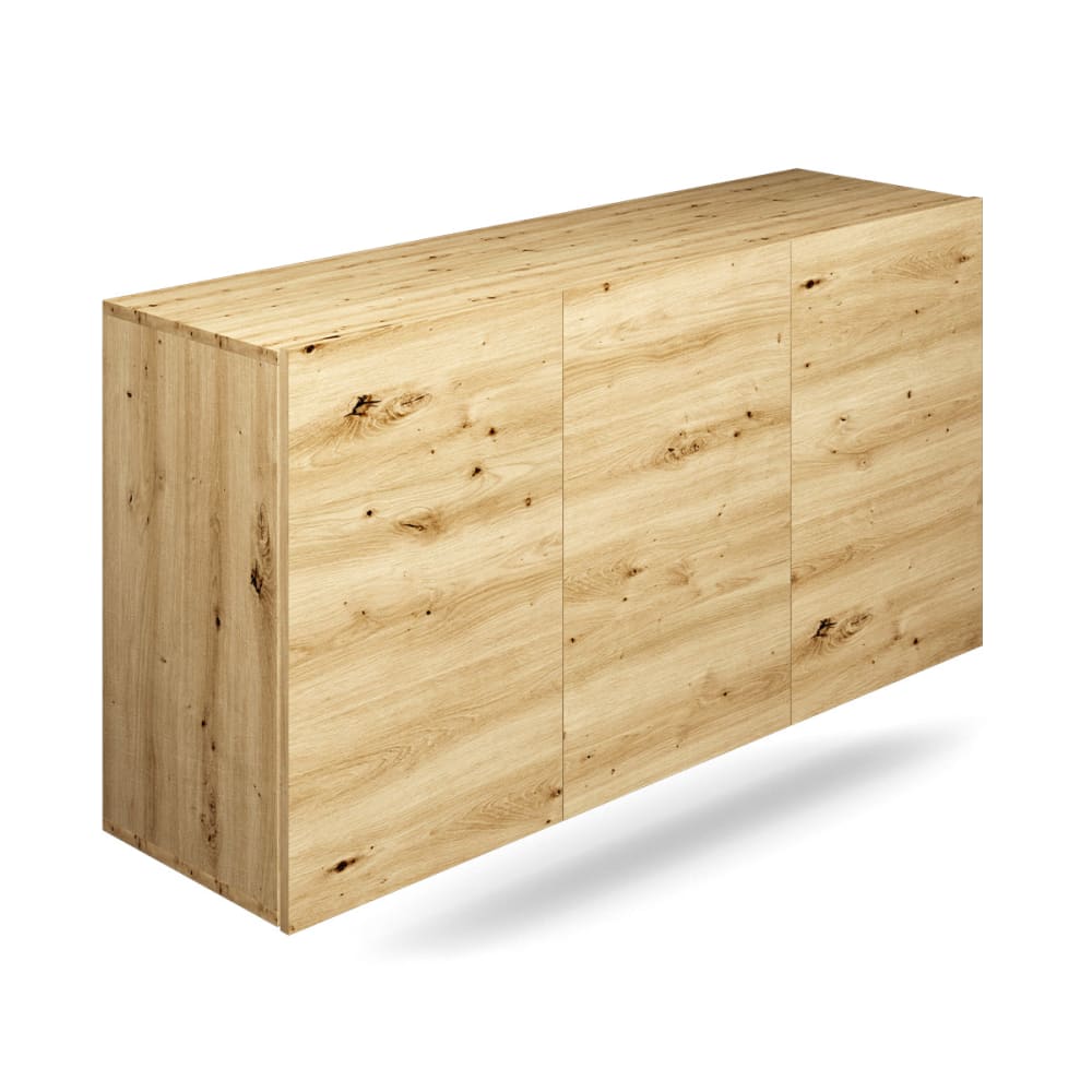 Buffet suspendu IDAO effet chêne artisan 160 cm