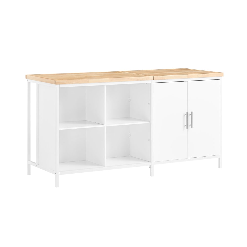 Buffet de cuisine SOBUY avec plan de travail 170 cm et 4 niches