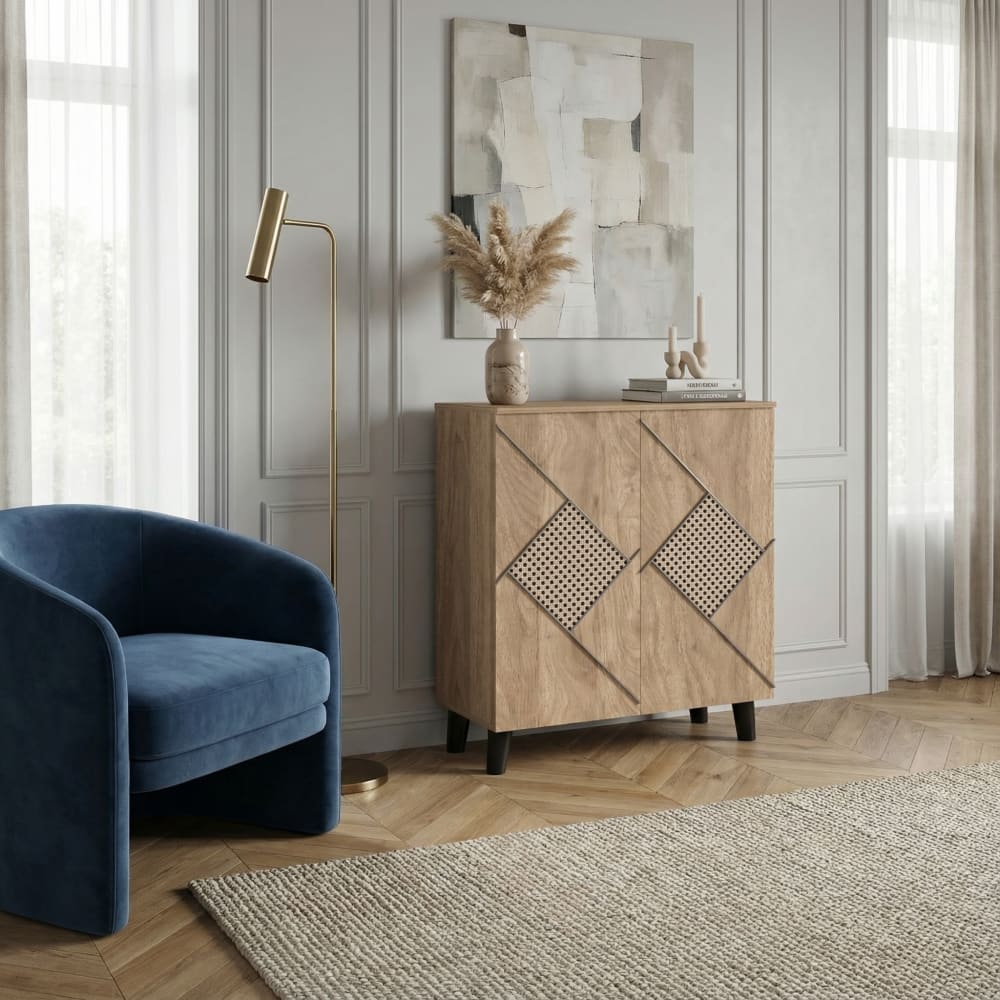 Détail du motif de façade du buffet URBAN MEUBLE