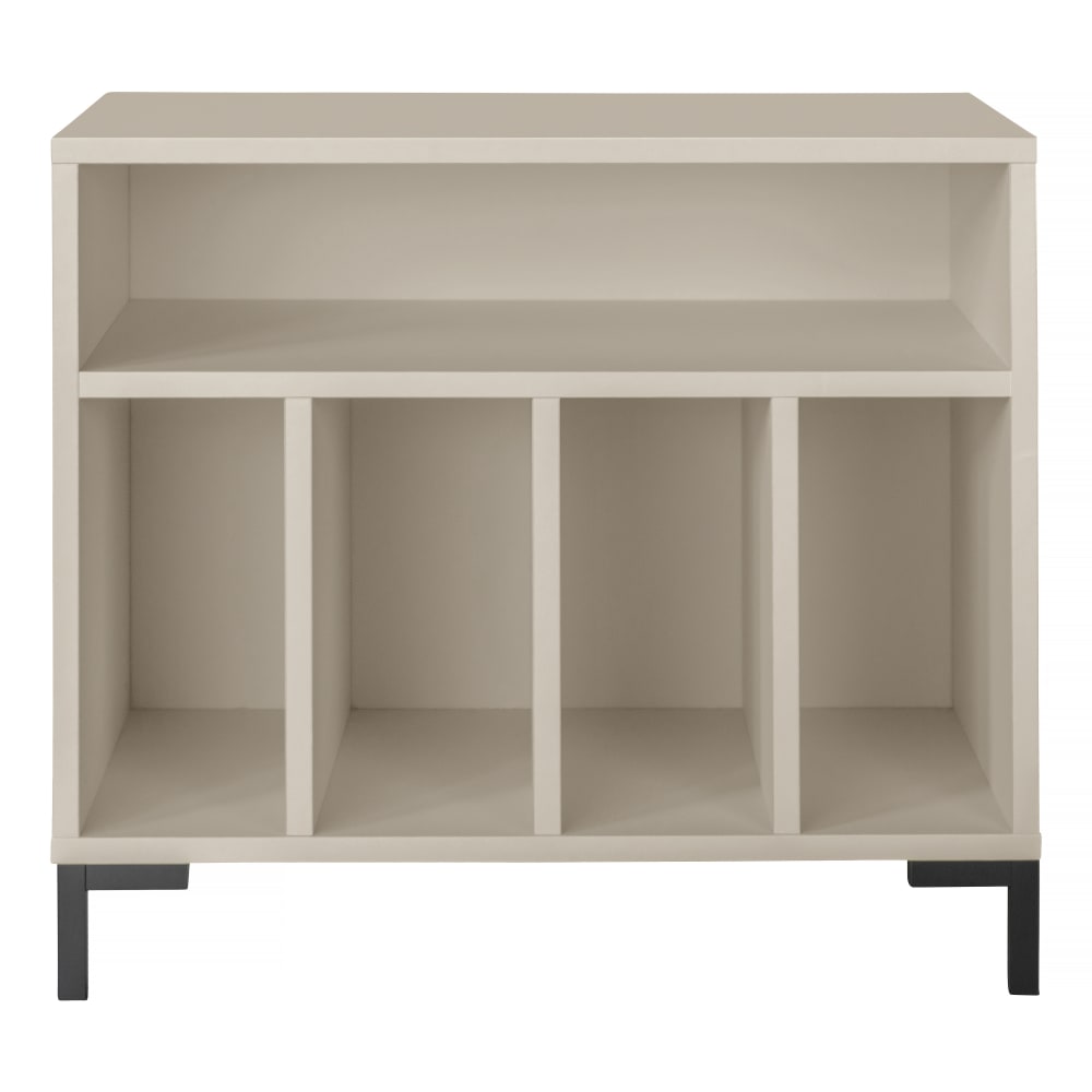 Petit buffet RNT BY REALLY NICE THINGS taupe pour vinyles 70 cm