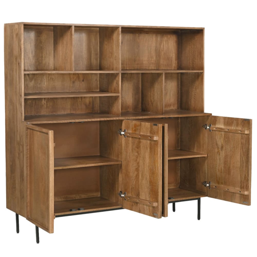 Vaisselier VALLAURIS portes basses ouvertes