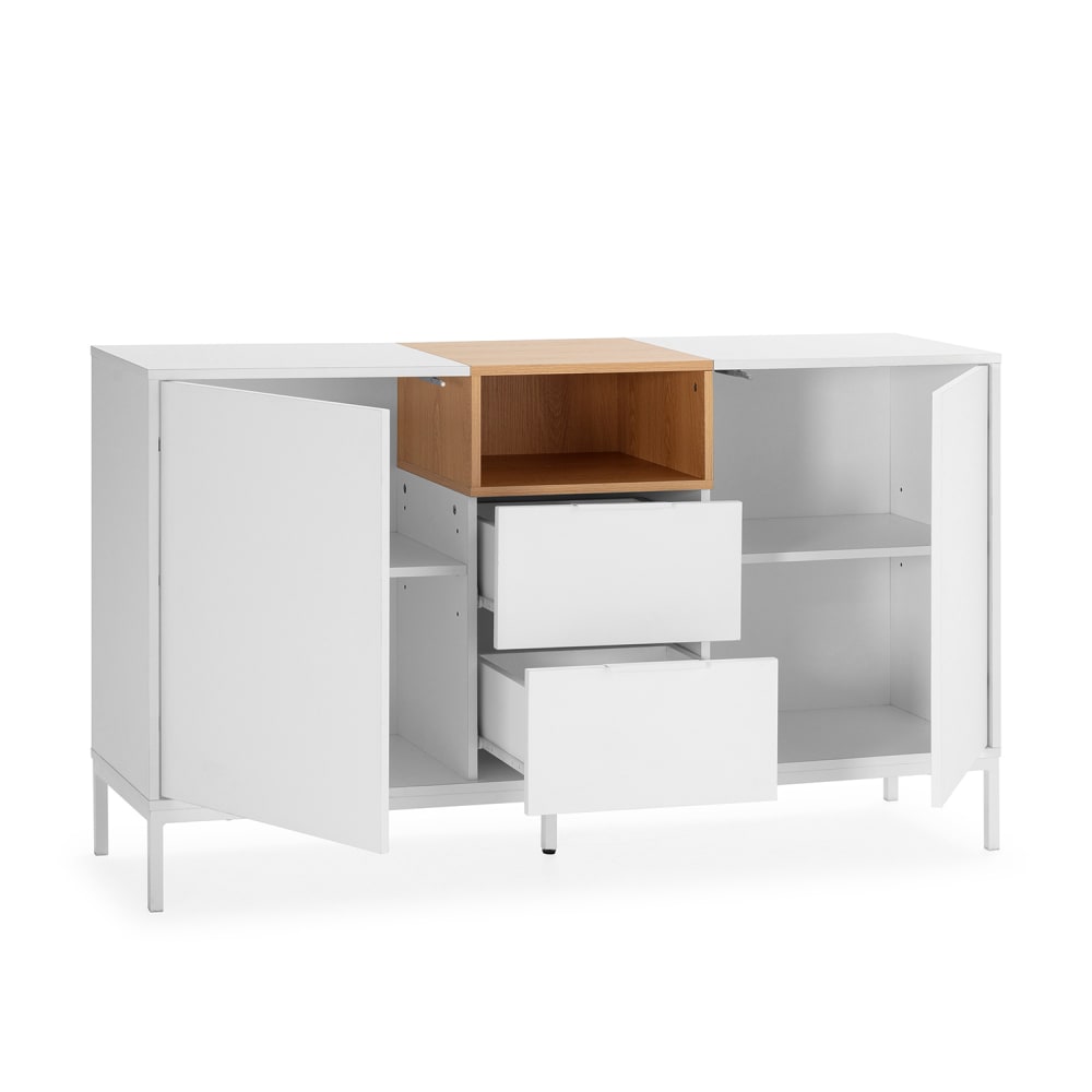 Buffet NIEVE portes ouvertes sur ses volumes