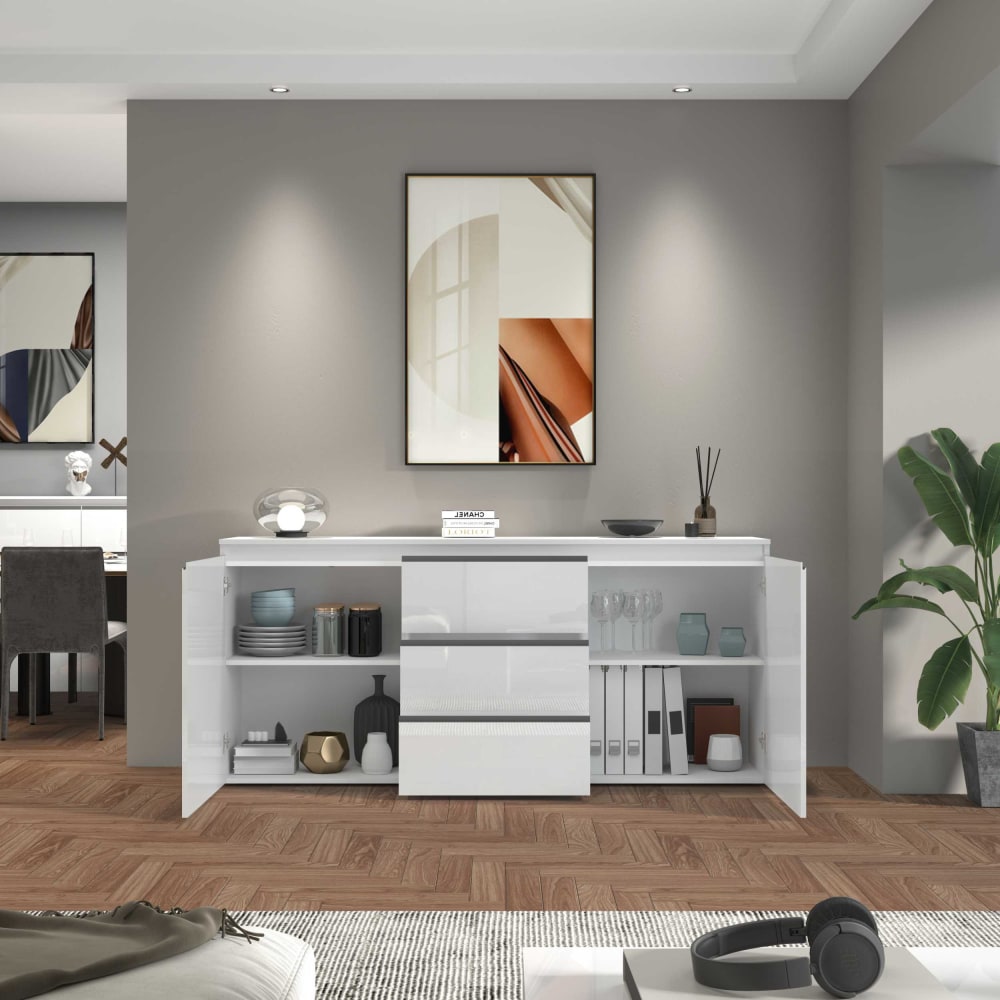 Buffet MAGIC portes ouvertes sur ses volumes