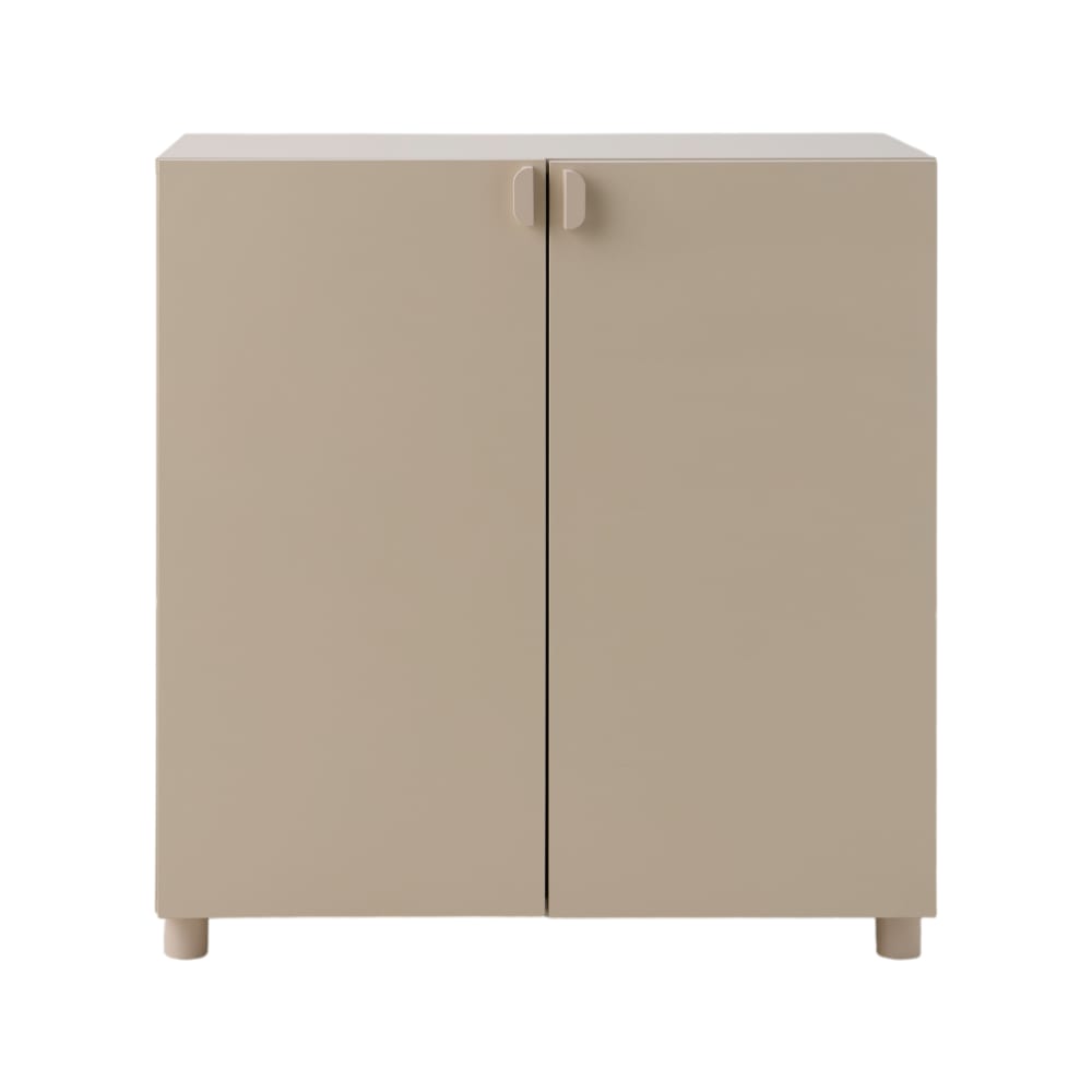 Petit buffet PALOMA beige cachemire 79 cm peu profond
