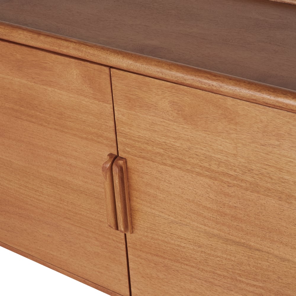 Buffet ARLETTY portes ouvertes sur le volume de rangement