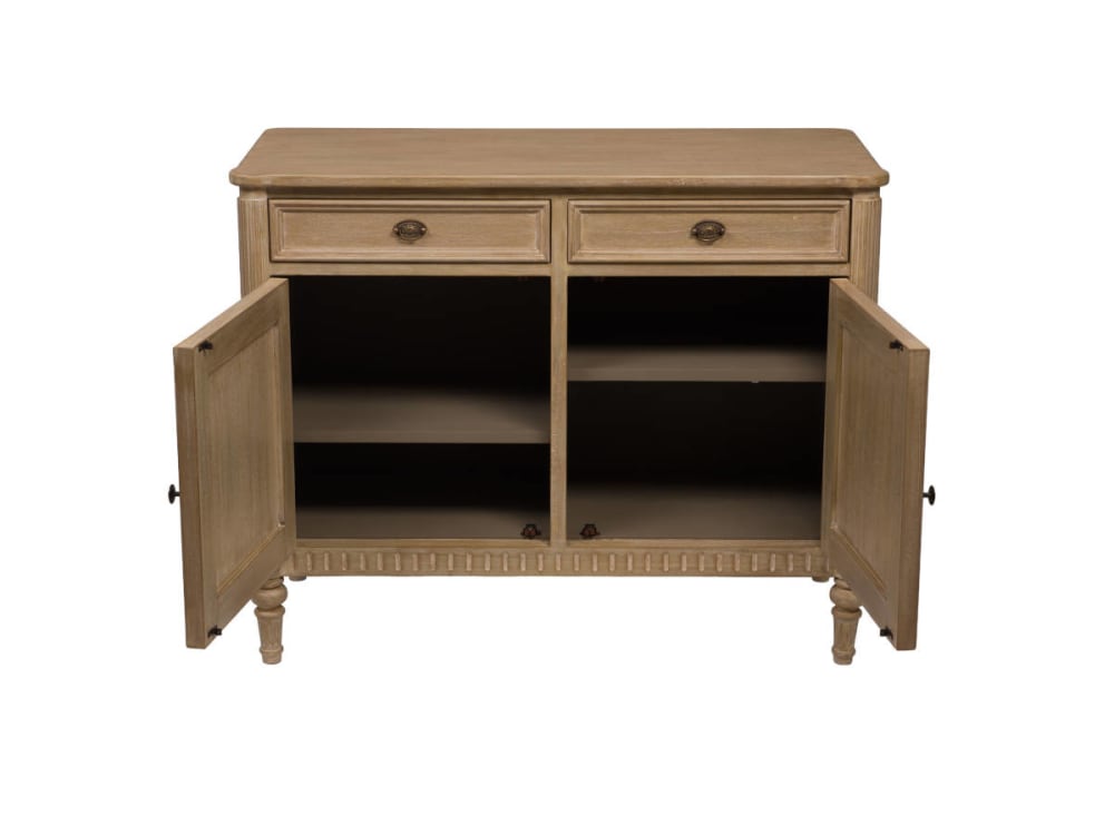 Buffet PRESTIGE tiroirs ouverts dans un bureau