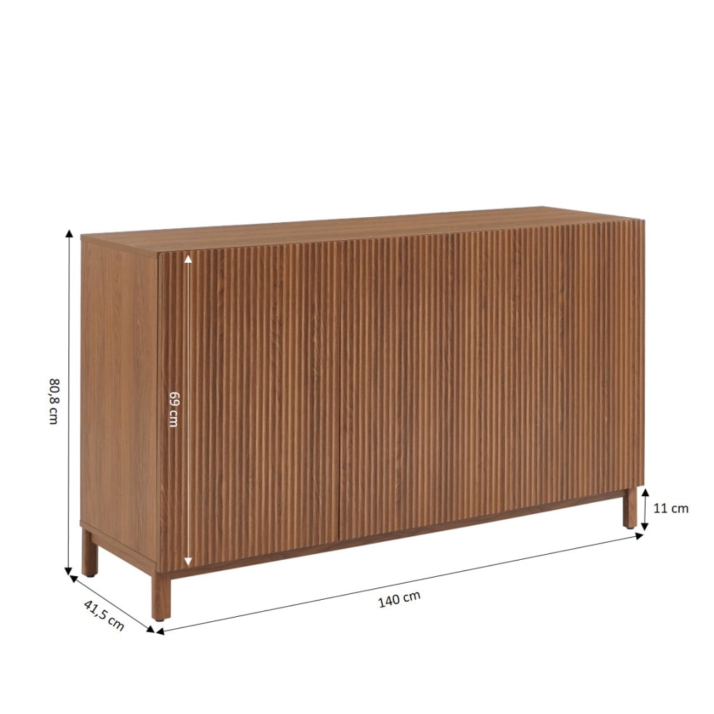 Buffet ORCA portes ouvertes sur ses compartiments