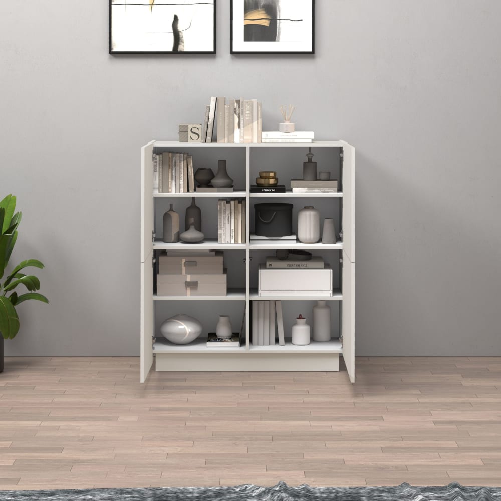 Vue latérale du buffet haut VELA