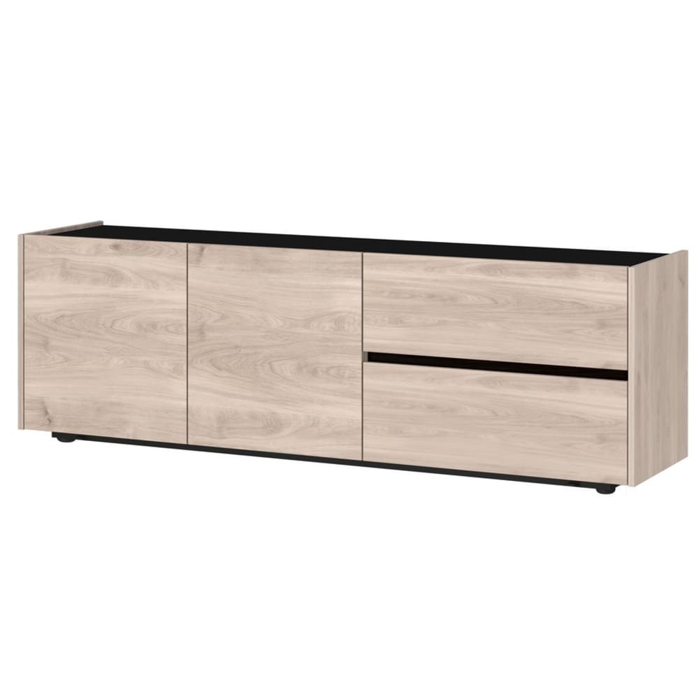 Détail de la façade bicolore du buffet BASIC