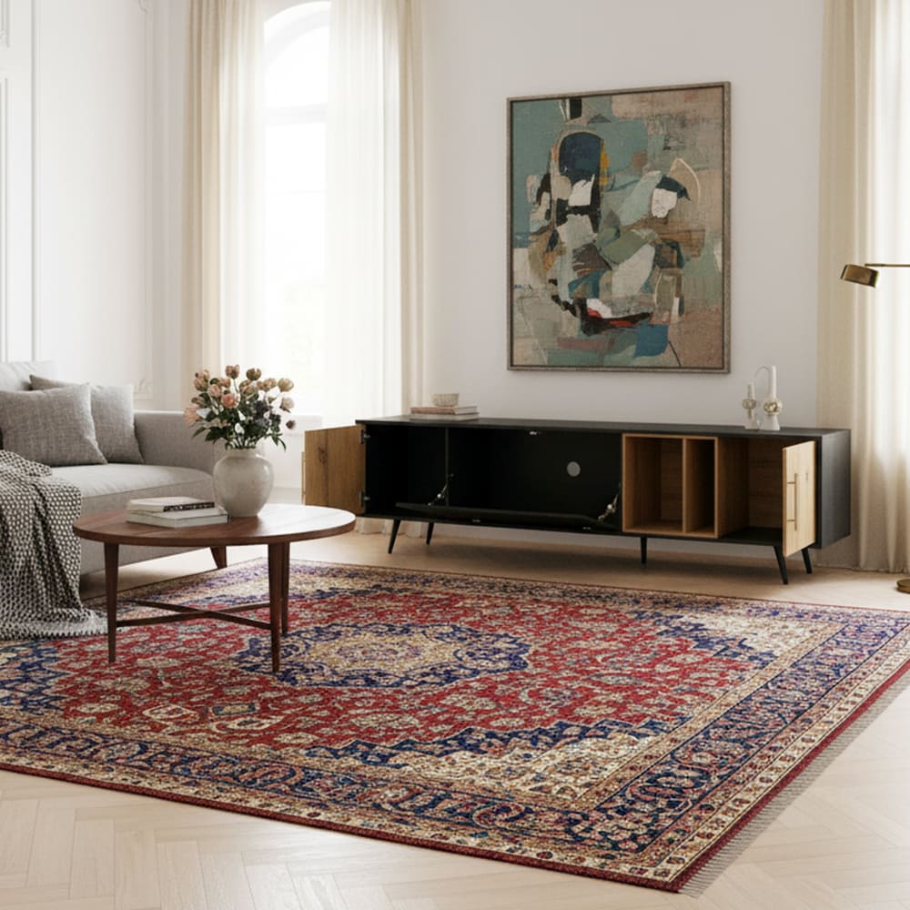 Buffet URBAN MEUBLE portes latérales ouvertes