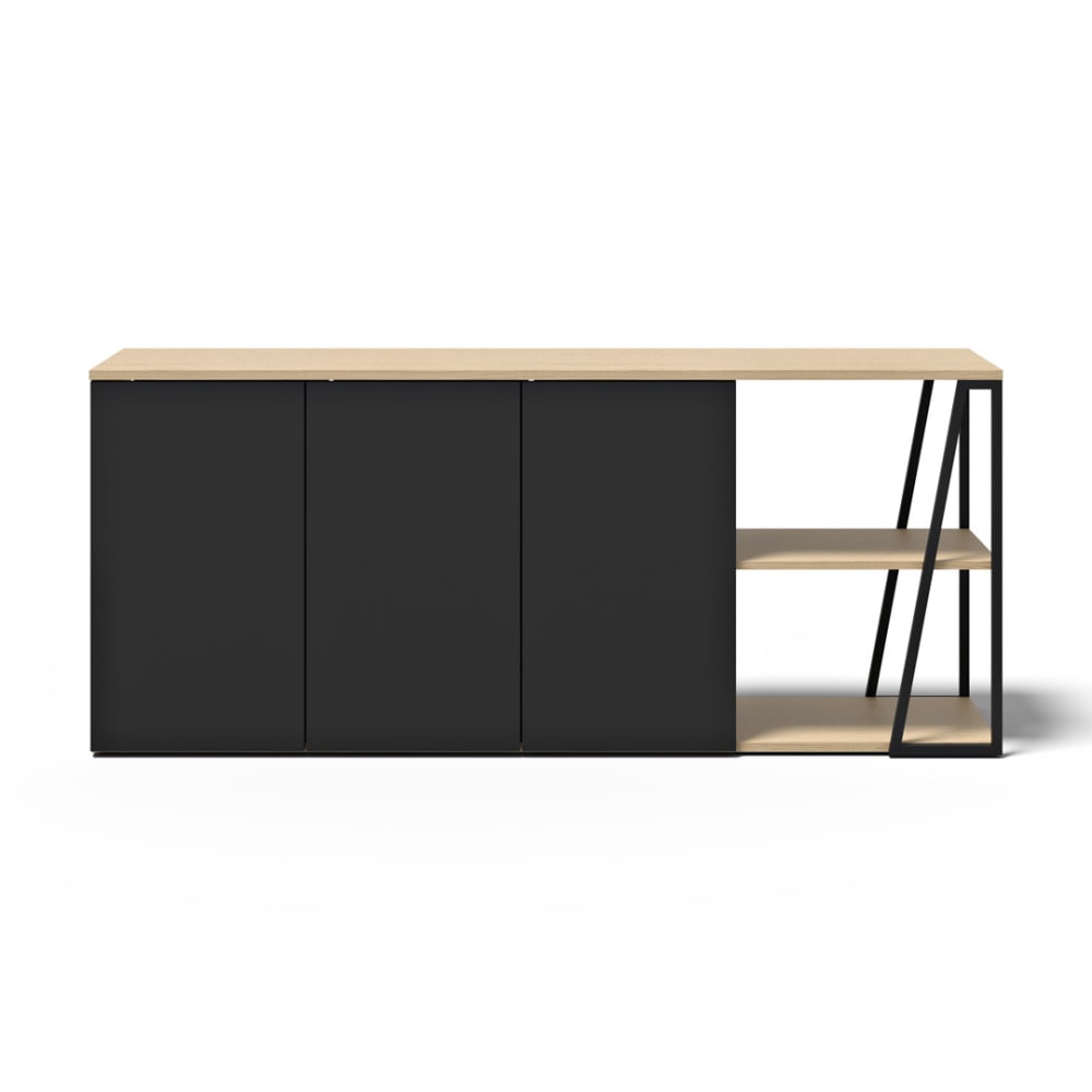 Buffet ALBI vu de trois quarts avec ses niches