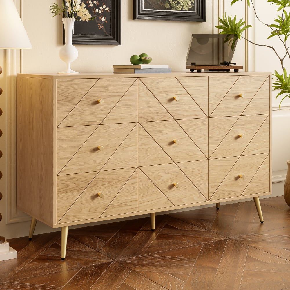 Buffet URBAN MEUBLE tiroirs ouverts sur le rangement