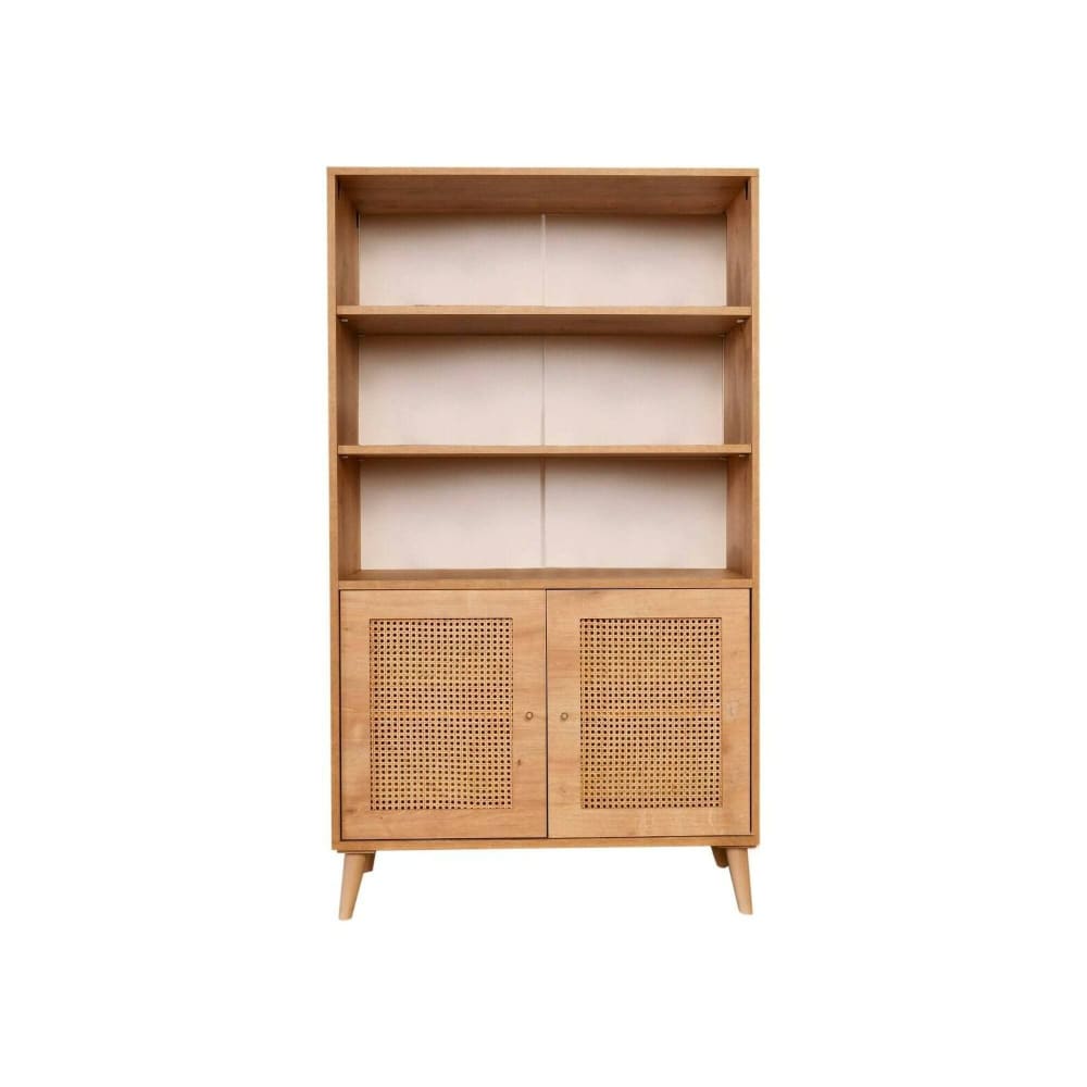 Buffet haut SKOPJE en bois massif chêne 90 x 110 cm
