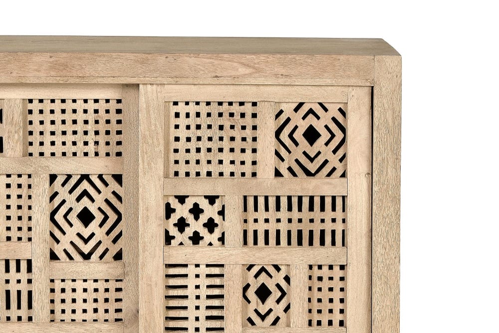 Détail du piètement métal du buffet GINER Y COLOMER