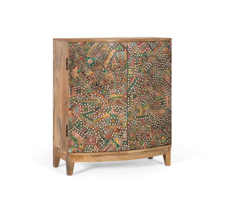 Détail de la mosaïque du buffet GINER Y COLOMER