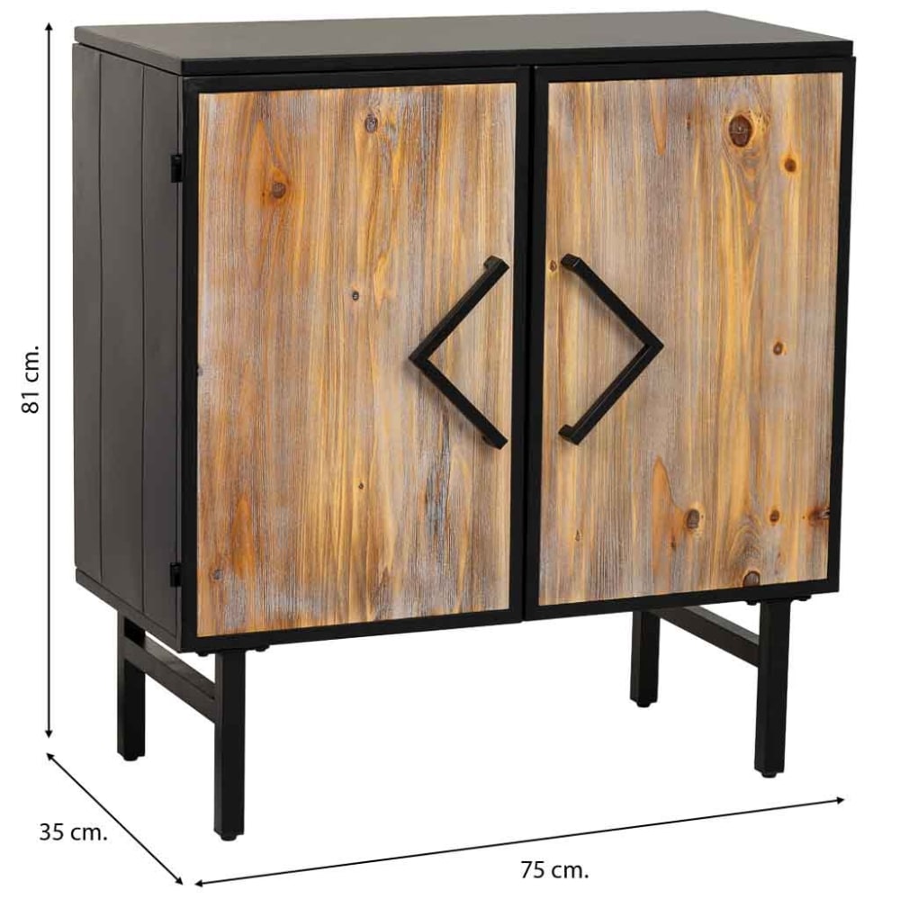 Buffet INDIGO portes ouvertes vu de trois quarts