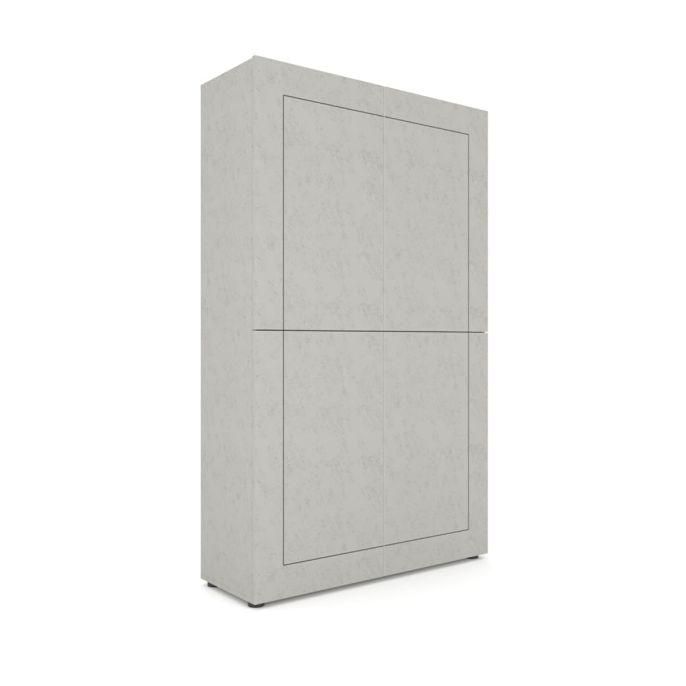 Buffet haut ELIOS gris cachemire 165 cm avec 4 portes