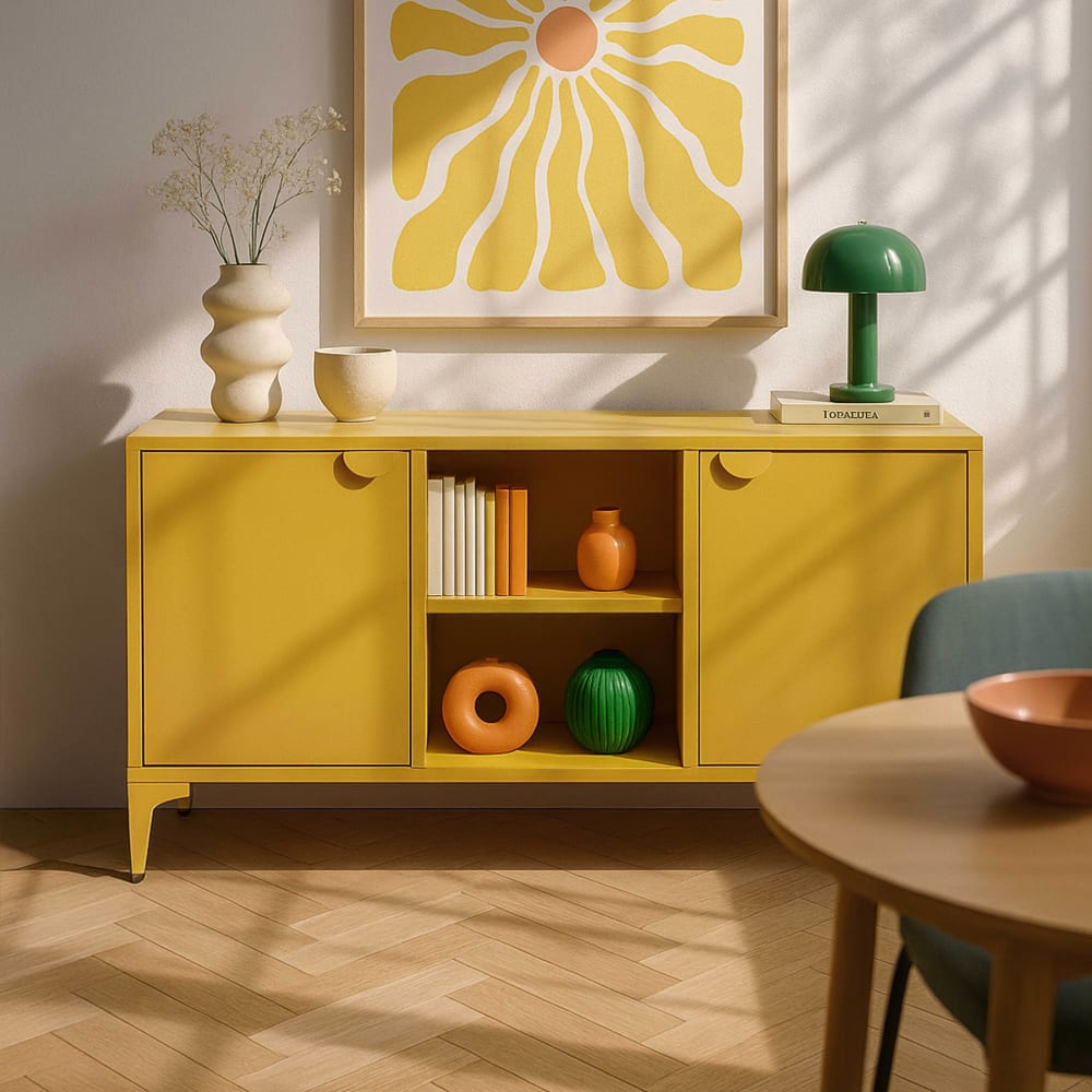 Buffet FUNKY portes ouvertes sur ses niches
