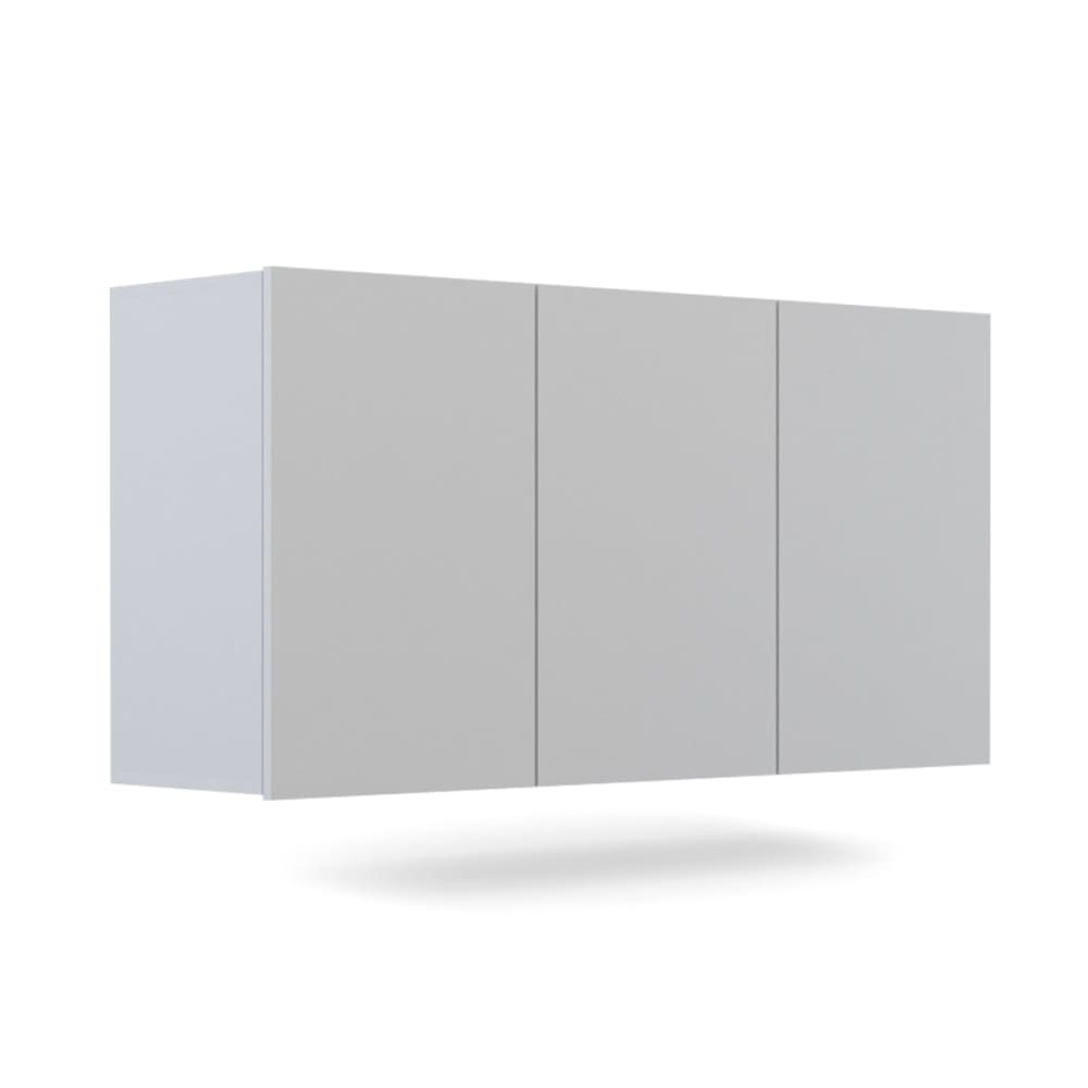 Buffet suspendu IDAO blanc 160 cm à fixation murale