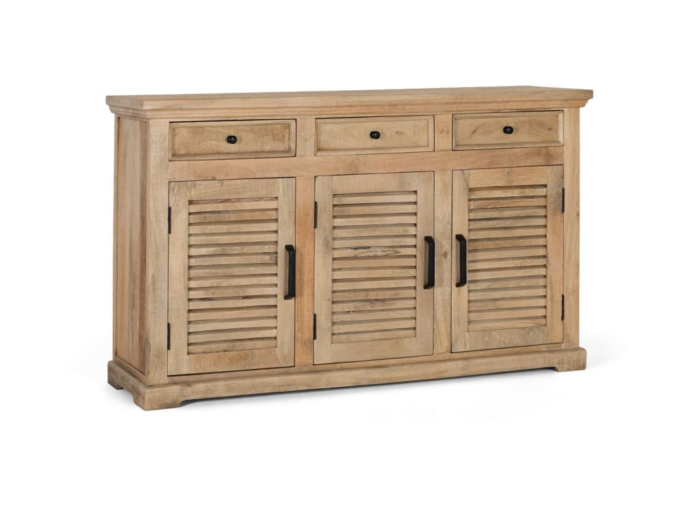 Buffet VENECIA tiroirs et portes ouverts