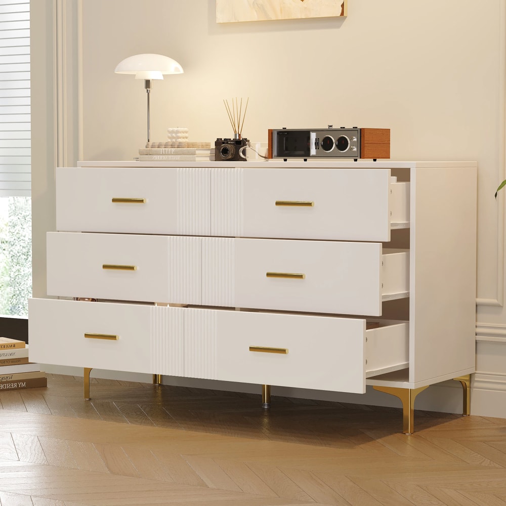 Buffet URBAN MEUBLE tiroir ouvert sur sa glissière