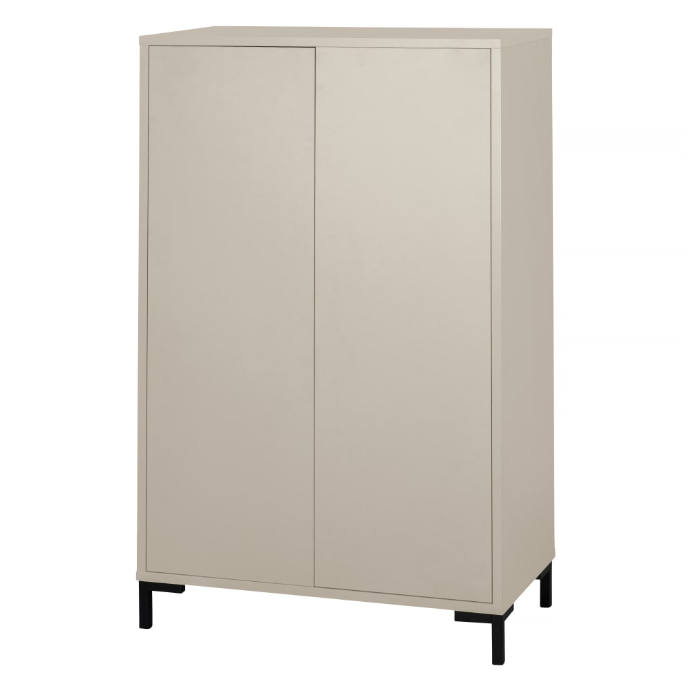 Buffet haut RNT BY REALLY NICE THINGS taupe 2 portes 75 cm
